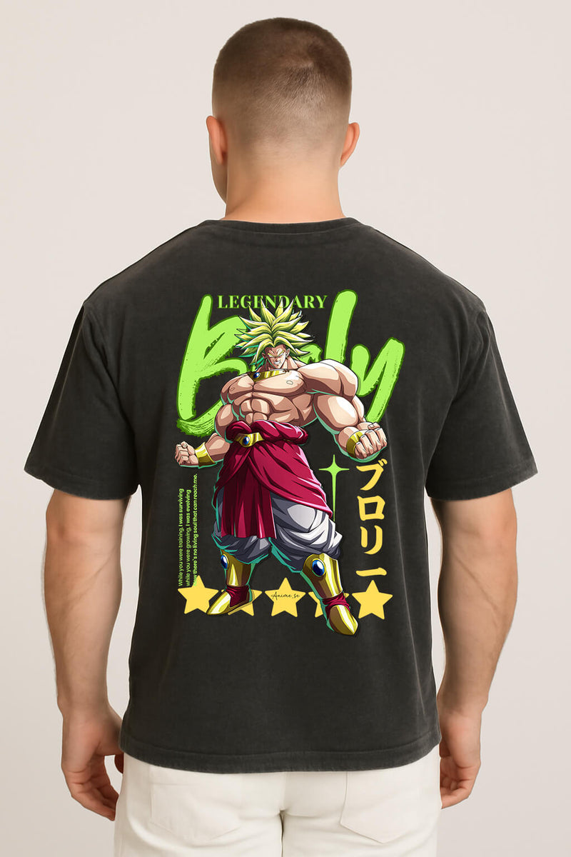 Camiseta Street Oversized Premium Broly - Várias Cores
