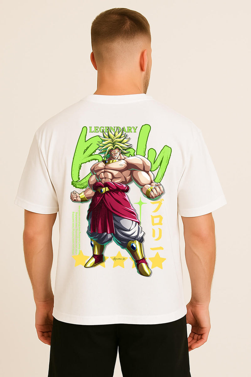 Camiseta Street Oversized Premium Broly - Várias Cores