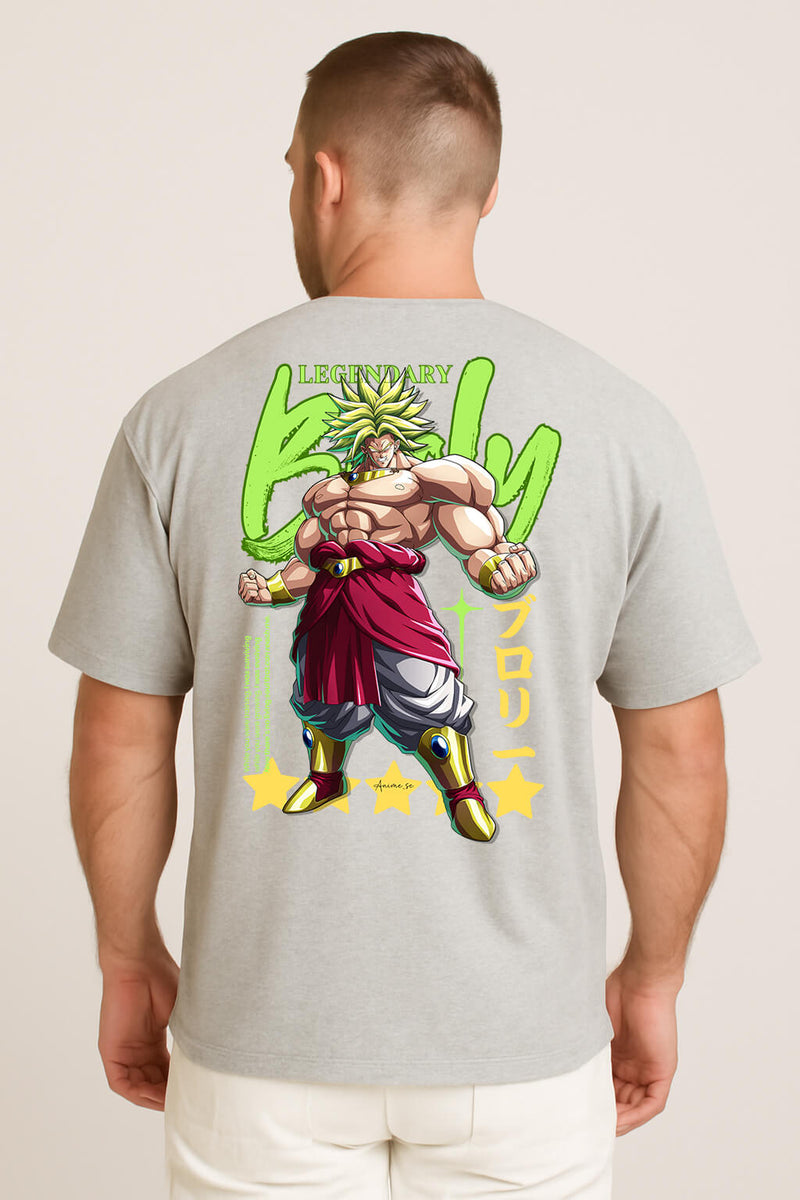Camiseta Street Oversized Premium Broly - Várias Cores