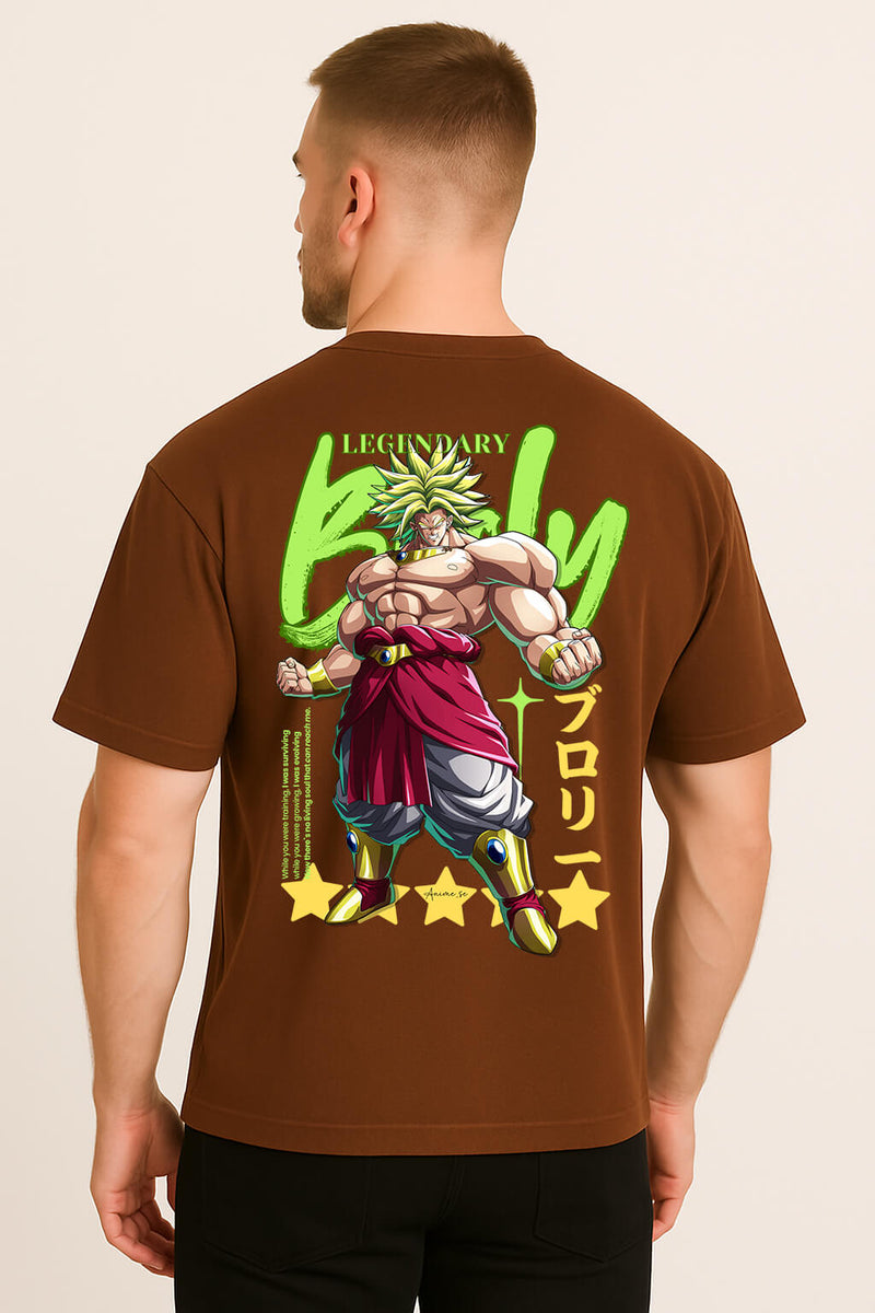 Camiseta Street Oversized Premium Broly - Várias Cores