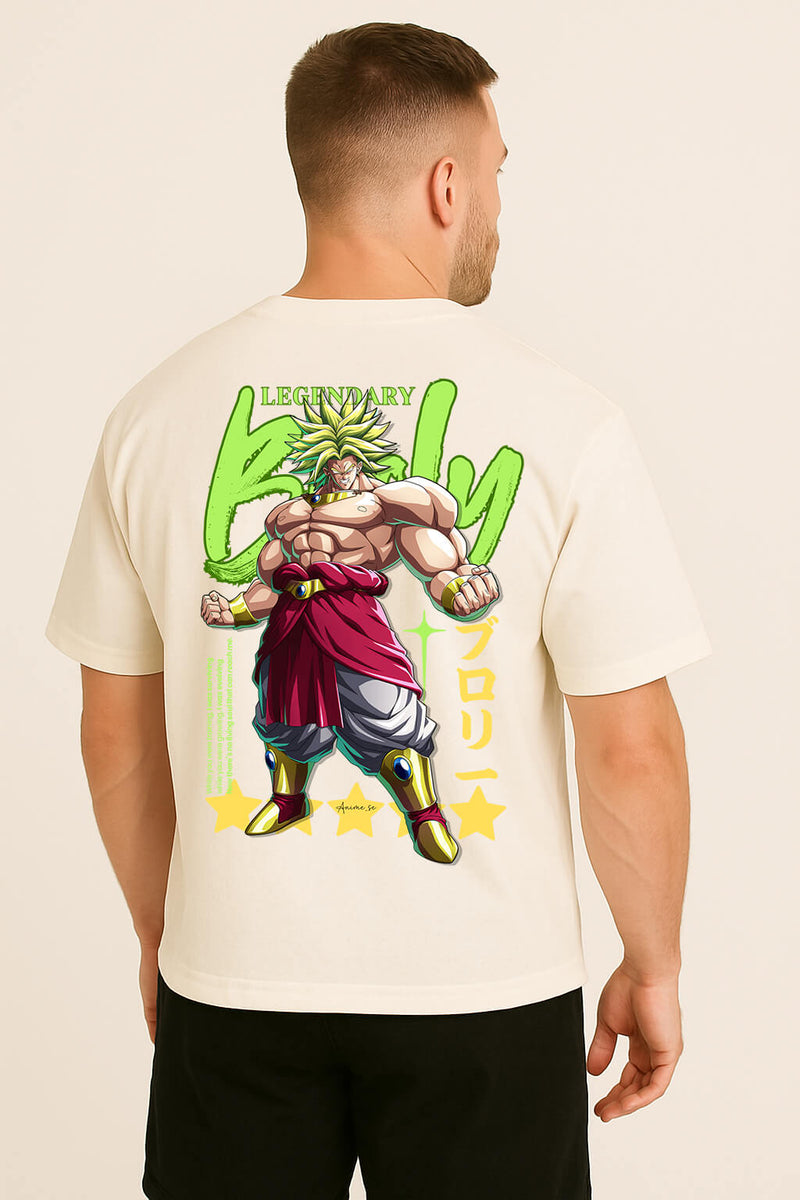 Camiseta Street Oversized Premium Broly - Várias Cores