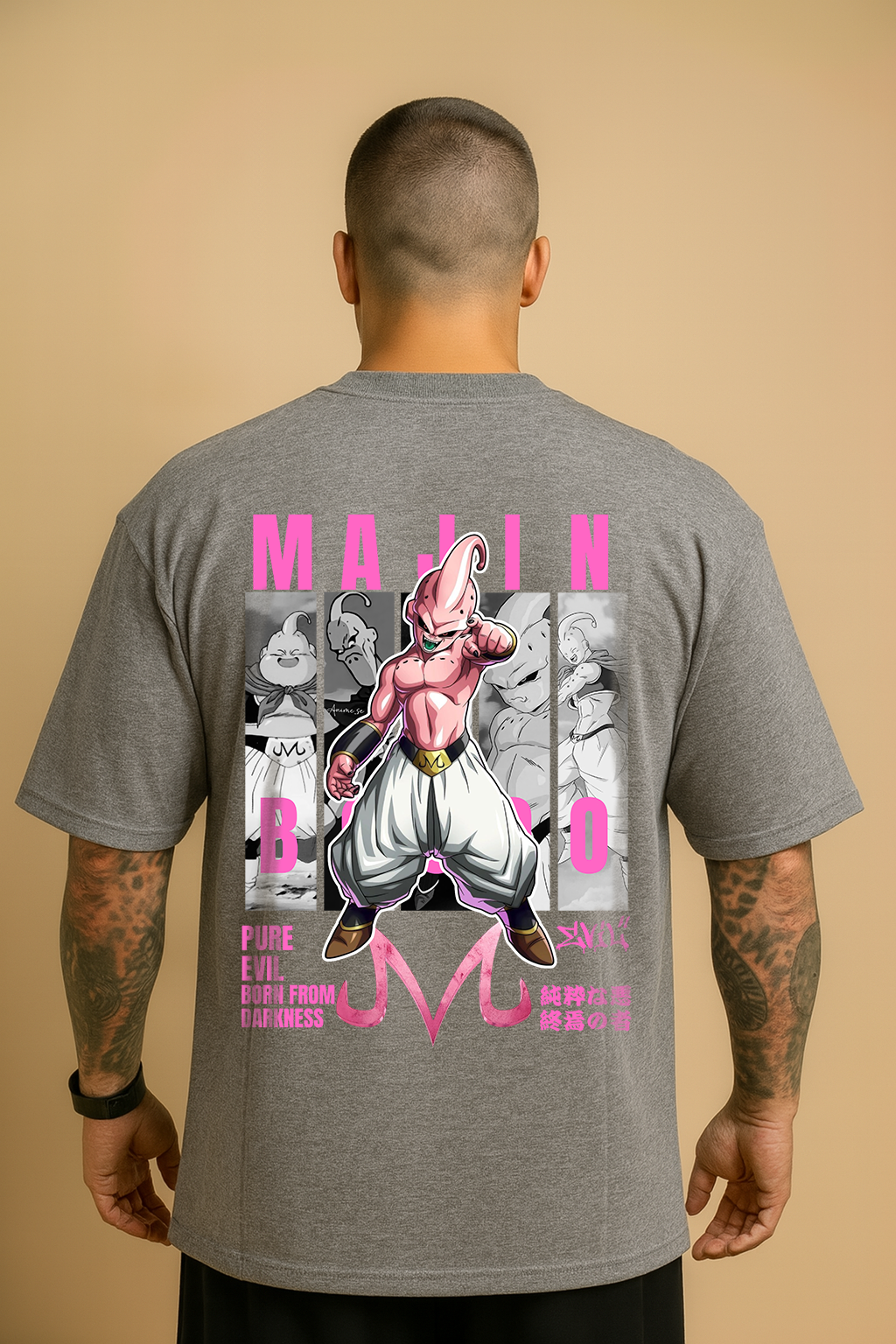 OVERSIZED PREMIUM - MAJIN BOO - Várias Cores