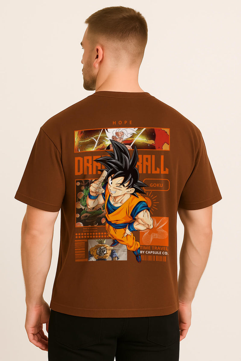 Camiseta Street Oversized Premium Dragon Ball - Várias Cores