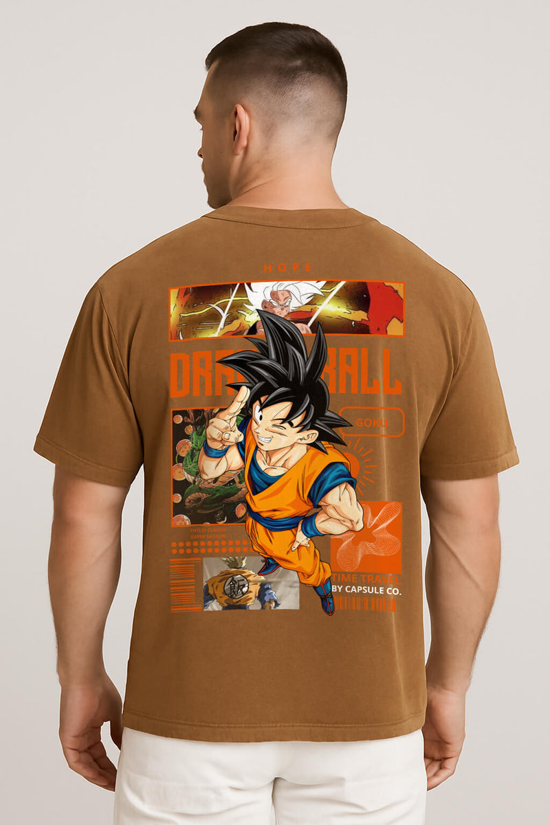Camiseta Street Oversized Premium Dragon Ball - Várias Cores