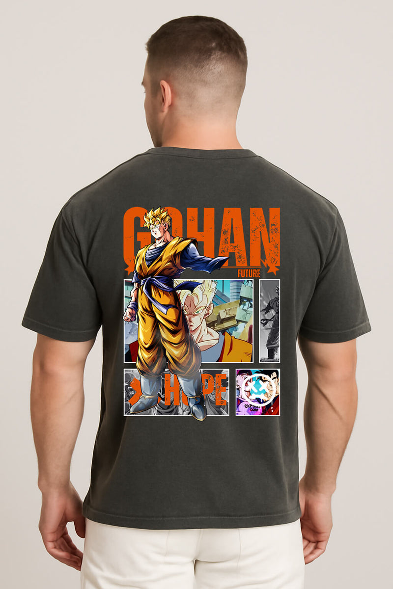 Camiseta Street Oversized Premium Gohan - Várias Cores