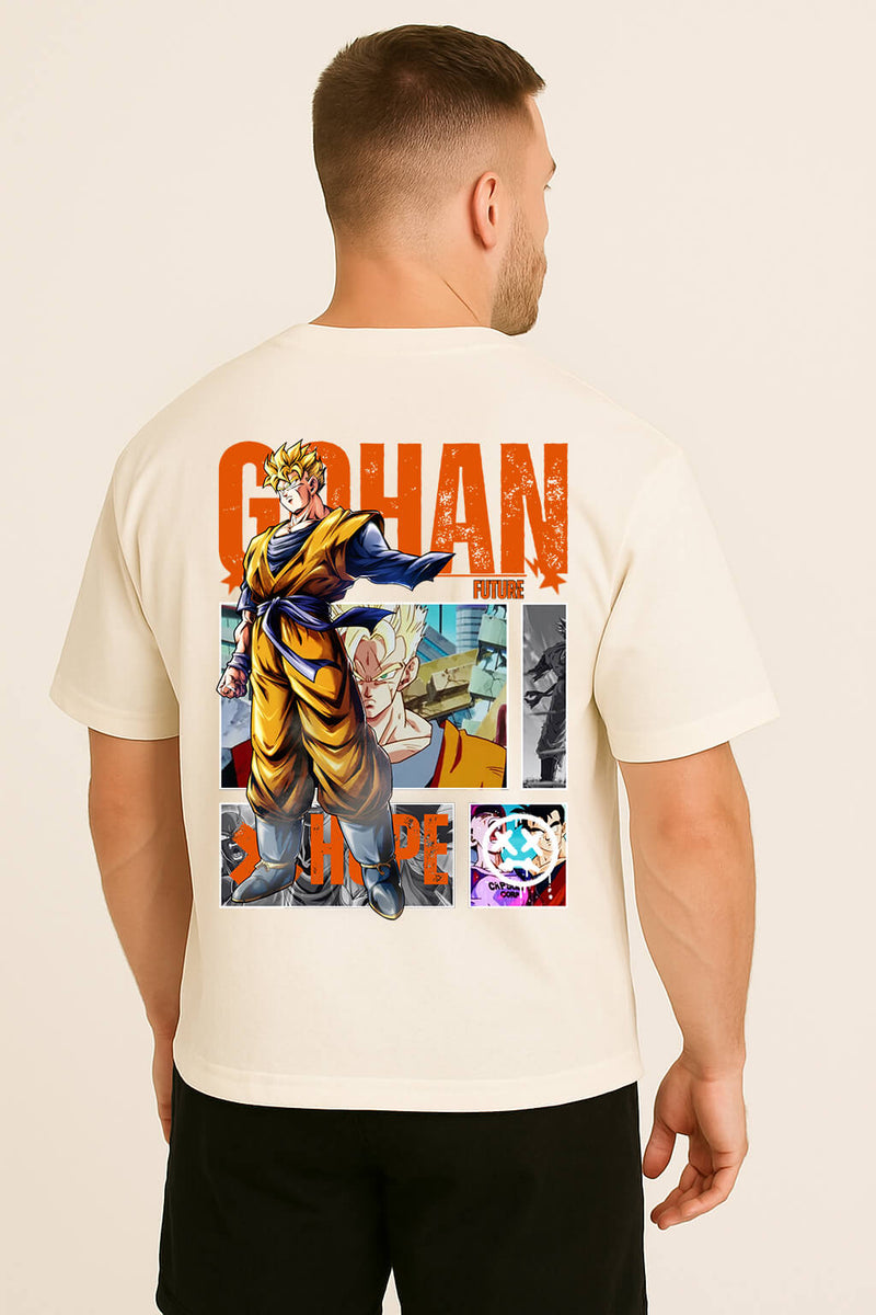 Camiseta Street Oversized Premium Gohan - Várias Cores