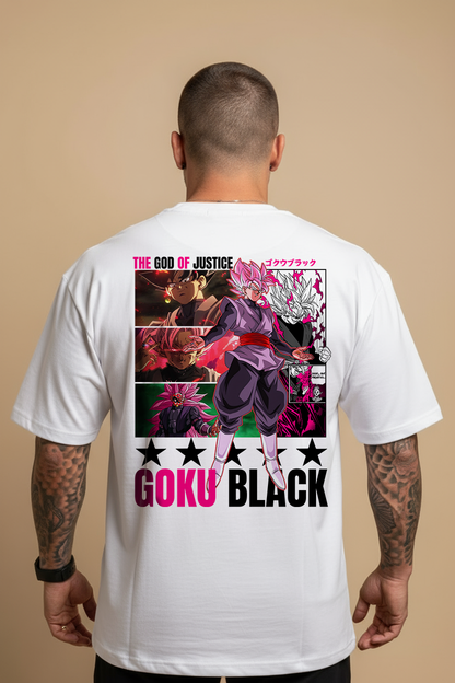 OVERSIZED PREMIUM - GOKU BLACK- Várias Cores