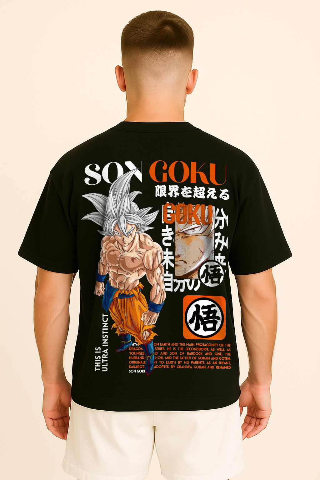 OVERSIZED PREMIUM - GOKU - Várias Cores