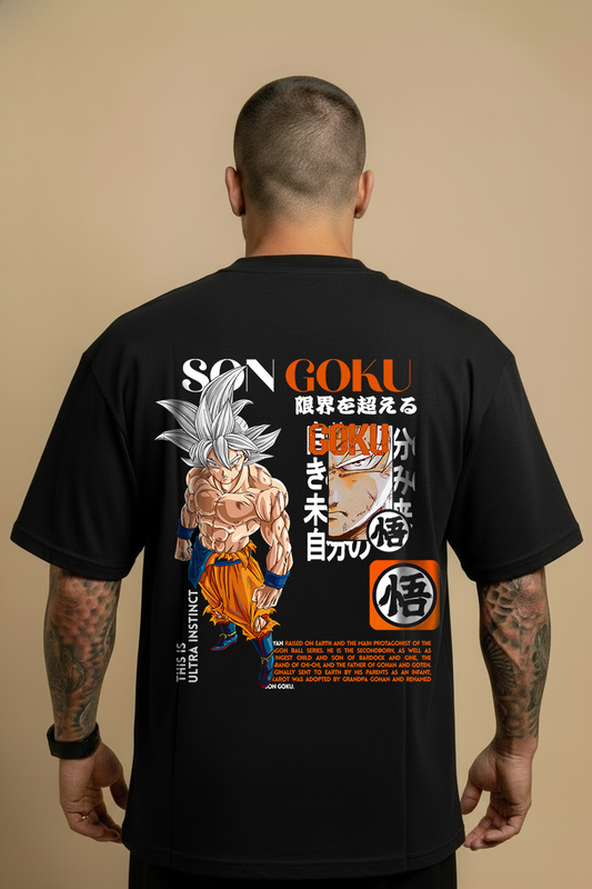 OVERSIZED PREMIUM - GOKU - Várias Cores