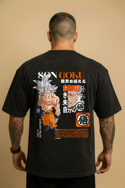 OVERSIZED PREMIUM - GOKU - Várias Cores